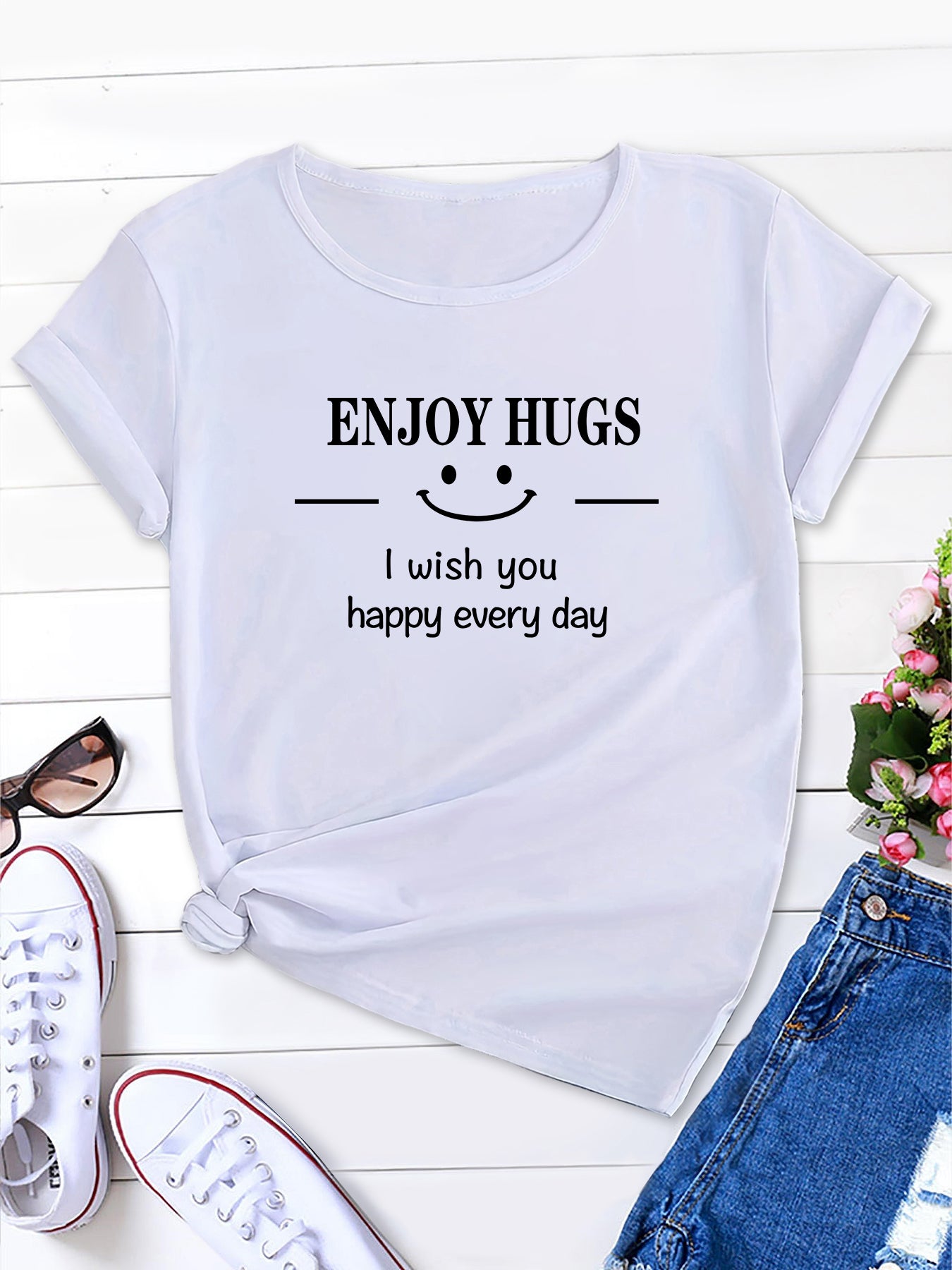 “Happy Faces, Enjoy Hugs