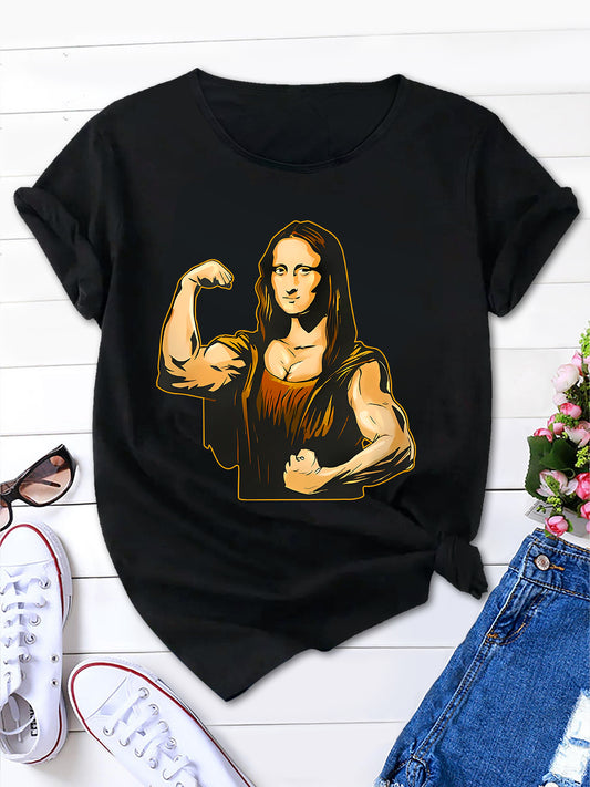 Mona Lifter Funny Fitness Women's Wider Cut T-Shirt