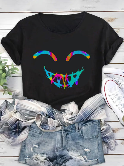 Happy Shirt, Shirt for Women, Cute Happy Shirt